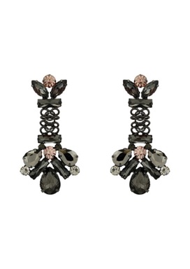 Chain and Rhinestone Earrings.jpg